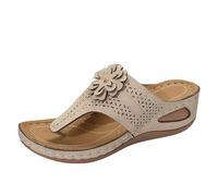 Claquette Plage Femme Chaussons Ete Femme Chaussures Orthopédiques Chaussures Été Sandales Compensées Orthopédique Sabot D'été Anatomiques Confortables Été De Plage Anti Dérapant Respirant Ete