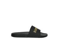 Superdry Claquettes Premium Metallic Noir Femme EU 40-41