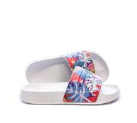 Claquettes À Fleurs Sarty 2 Blanc 35
