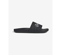 adidas Mixte MERCEDES - AMG PETRONAS FORMULA ONE TEAM ADILETTE COMFORT SLIDES, core black/ftwr white/core black, 47 EU