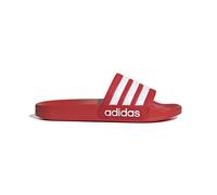 Adidas Claquettes Adilette Cloudfoam Rouge/Blanc Taille 37