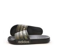 Claquettes - Adidas - Adilette Shower - Noir - Kaki - Semelle Cloudfoam 40 1/2