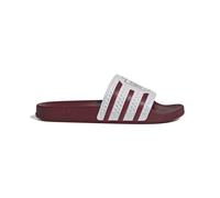 Adidas Claquettes Trefoil bourgogne/blanc Taille 46 Unisexe