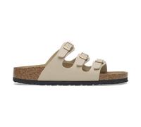 Birkenstock Sandales légères Florida Birko-Flor Narrow Sandcastle Beige Taille 40 pour femme en cuir