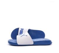 Claquettes bleues/blanches homme Puma Popcat 20 41