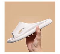 Claquettes Cloud Mode pantoufles femme été maison ménage intérieur salle de bain bain Couple sandales personnalité masculine Chaussures de douche(Blanc,40-41)