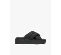 Claquettes Compensées À Brides Rembourrées Tjw Flatform Sandal/Black - 40