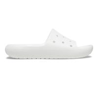 Crocs Sandales Classic Slide v2 Unisexe Adulte Blanc Taille 46/47 EU