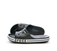Claquettes Crocs - Noir Blanc - Bayaband Slide - Adulte Mixte - Plateforme 1cm 36 1/2