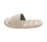 Claquettes de douche pour femmes et hommes - Chaussures d'été d'intérieur - Chaussures de salle de bain - Semelle souple - Chaussons légers - Pour couples, extérieur, plage, piscine, kaki, 41 EU