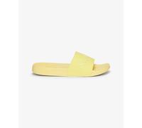 Claquettes de piscine à logo véganes fille Superdry Jaune 7/8 ans