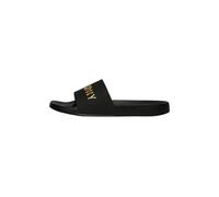 Superdry Logo Vegan Pool Slides Noir EU 36-37 Femme