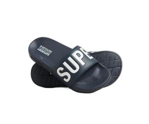 Claquettes de piscine femme Superdry Code Core Bleu S