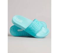Claquettes de piscine vÃ©ganes femme Superdry Code Core Bleu S