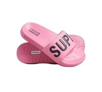 Claquettes de piscine vÃ©ganes femme Superdry Code Core Rose S