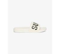 Claquettes de piscine véganes fille Superdry Core Blanc 5/6 ans