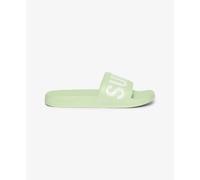 Claquettes de piscine véganes fille Superdry Core Vert 3/4 ans