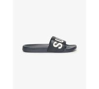 Claquettes de piscine véganes Superdry Core Bleu 40/41