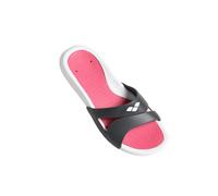 Arena Claquettes femme Nina – EVA semelle perforée séchage rapide – Blanc/Gris foncé/Magenta 36