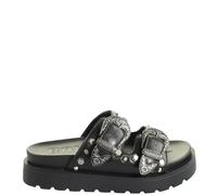Buffalo Sandales Raya Ari West Femme Noir Taille 36