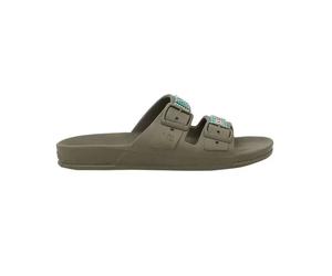 Claquettes femme CacatoÃšs Jericoacoara Vert 37