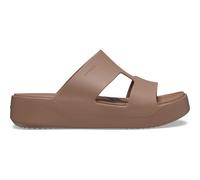 Claquettes Femme Crocs Getaway Platform H-Strap Marron