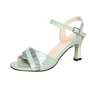 Claquettes Femme Noir Strass,Sandale Compensée Femme Noir Suède Plastic Lightweight Caoutchouc Closed Toe Lin Funny Utilité Professionnelle, Mariage Open Toe Soirée Ville, Liège Jelly Shoes Gelée
