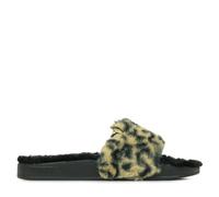 Claquettes femme Puma Leadcat 2.0 Fluff Safari - noir/kaki - 38