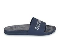 Claquettes femmes Superdry Premium Metallic Pool Slide Bleu 40 / 41