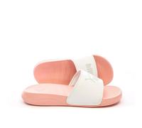 Claquettes Fille Popcat 20 Rose Et Blanc 28