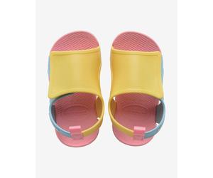 Claquettes Havaianas Play jaune rose bleu bébé - 21
