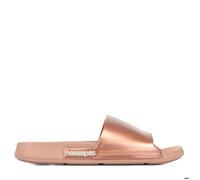 Claquettes Havaianas Slide Classic Metallic - crocus rose