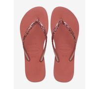 HAVAIANAS Badeschuhe SLIM GLITTER corail | 41/42
