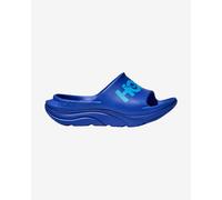 Chaussures recuperation hoka ora athletic slide bleu unisexe