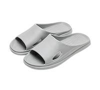 Claquettes Homme Chaussures Ete Chaussure De Plage Tong Hommes Chaussons Pour Piscine Et Sandales Claquette Chausson Tongues Nu Pied Pantoufles Été Tongs Pantoufle Tongue Confortable,Grey-A,44