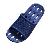 Claquettes Homme en Eva À Trous De Drainage Séchage Rapide Légères Chaussures De Douche Semelle Intérieure De Massage Antidérapantes Imperméables Sandales Bout Ouvert Résistants Chaussons