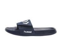 Hummel Mixte Larsen Slipper VC Chaussures de Plage & Piscine, Bleu (Dress Blue/White), 38 EU