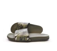 Claquettes Kaki Homme Adidas Adilette Comfort 42