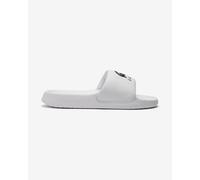 Claquettes Lacoste Serve Slide 1.0 blanc noir - 43