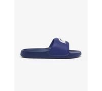 Claquettes Lacoste Serve Slides 1.0 couleur bleu marine blanc - 42