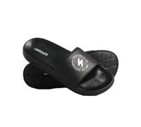 Claquette Superdry Homme Logo ring Noir Caoutchouc S