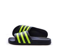 Claquettes Marine/Vert fluo Homme Adidas Adilette 43