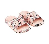 Claquettes Minnie Mouse - Roses - 30/31 - Fabrication 100% EVA - Claquettes pour Enfants - Motif Elsa et Olaf - Produit Original Conçu en Espagne