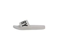 Tong Superdry Core Vegan Pool blanc noir femme - 36/37