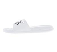 PUMA Unisex Popcat 20 Sandales à enfiler, Puma White Puma Black, 38 EU