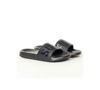 Superdry Femme Code Core Pool Slide Sandale Glissante, Noir, Small
