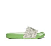 Claquettes Noles 6 pour Homme - Vert, beige 44