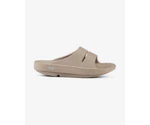 Claquettes OOFOS Recovery OOAHH beige foncé - 37