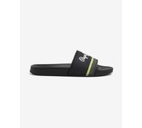 Claquettes Pepe Jeans Beach Slider Portobello noir vert clair blanc - 45
