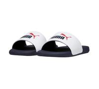 PUMA Unisex Kids Cool Cat 2.0 Jr Tongs, Puma White Puma Navy For All Time Red, 37 EU